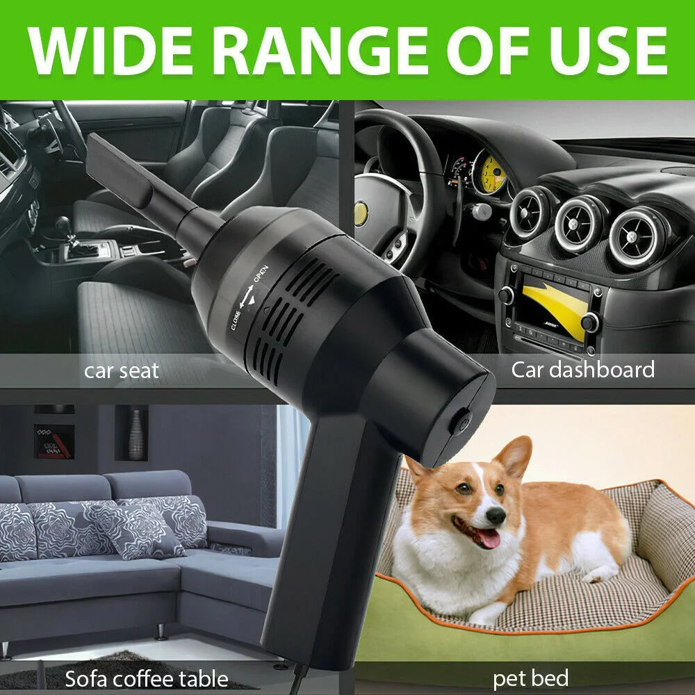 HK6019A USB Wired Portable Vacuum Cleaner Super-Mini Hand-Held Cleaner for Car/House/Pet House/Keyboard Cleaning - 3