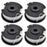 4Pcs Replacement Spools for Hyper Tough 20V Max String Trimmer Wire Reels - 1
