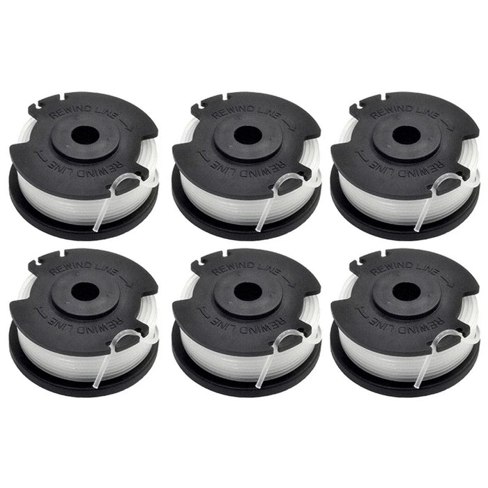 6Pcs Spools for Hyper Tough 20V Max String Trimmer Replacement Wire Reels - 1