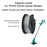 6Pcs Spools for Hyper Tough 20V Max String Trimmer Replacement Wire Reels - 3