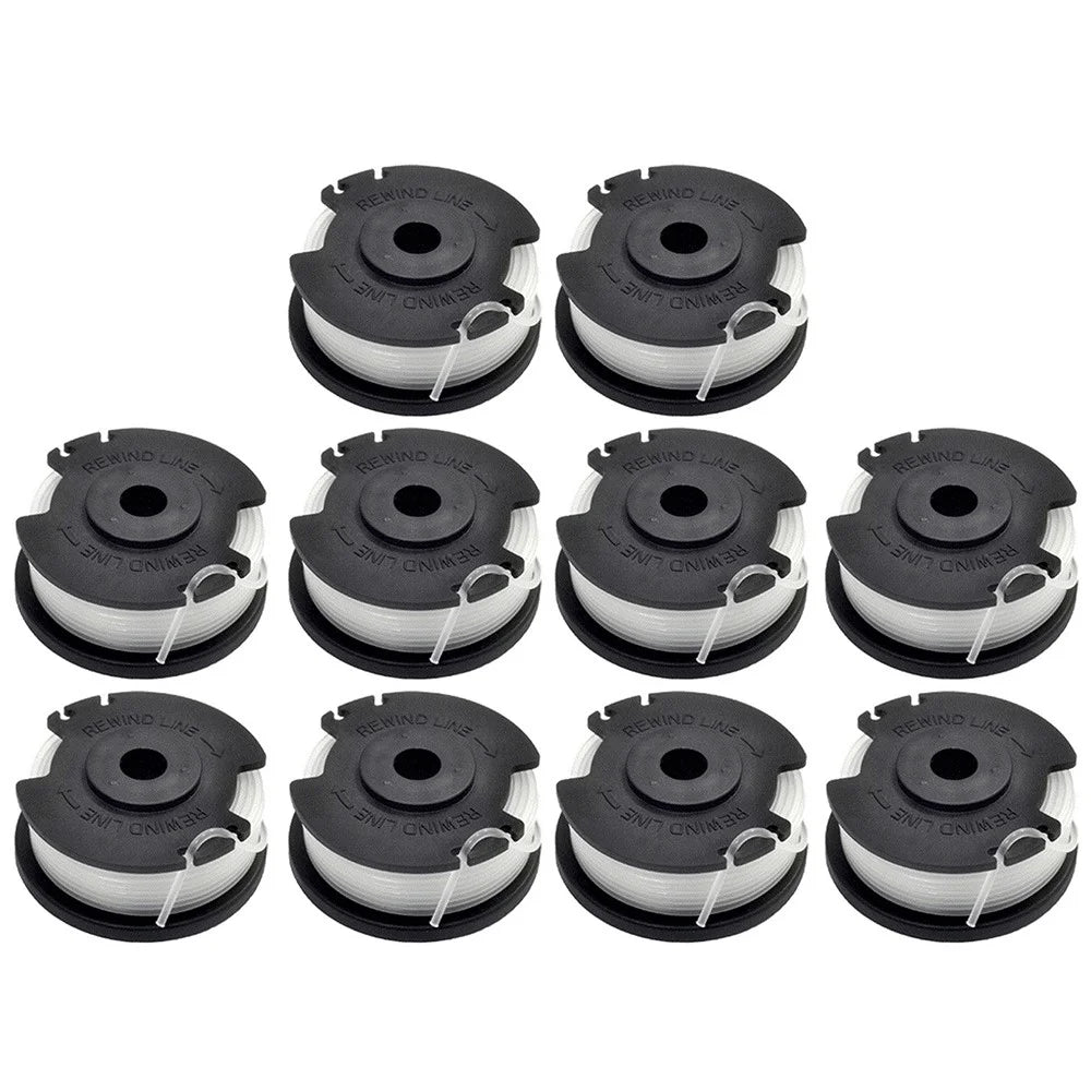 10PCS Replacement Spools for Hyper Tough 20V Max String Trimmer Wire Reels - 1