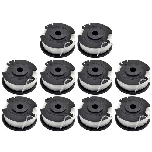 10PCS Replacement Spools for Hyper Tough 20V Max String Trimmer Wire Reels - 1