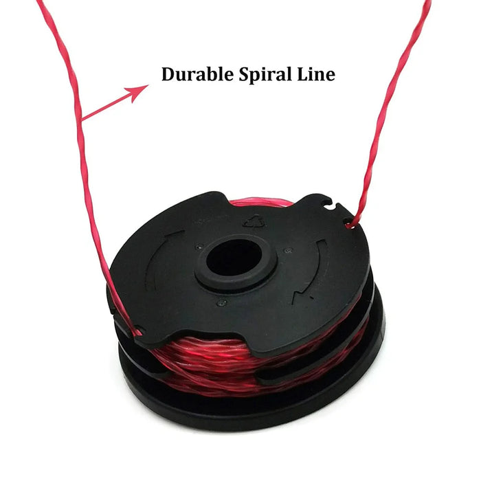 6Pcs Line Spool for Hyper Tough String Trimmer / Worx WG117 / WG118 Nylon Rope Wire Reels, HT18-401-004-01 - 2