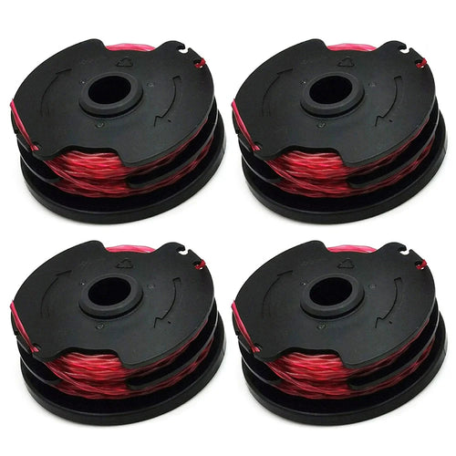 4Pcs Line Spool for Hyper Tough String Trimmer / Worx WG117 / WG118 Nylon Rope Wire Reels, HT18-401-004-01 - 1