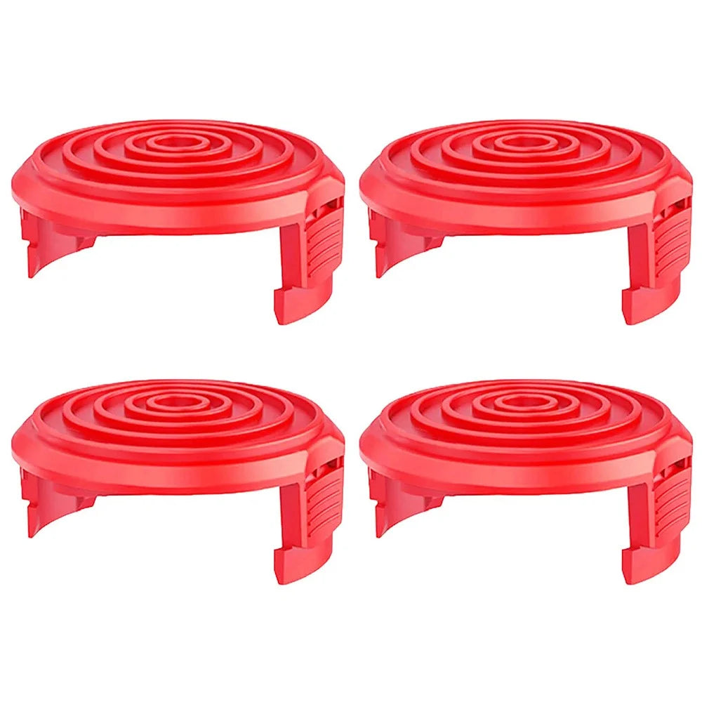 4Pcs ABS Spool Cap for Hyper Tough Lawn Mower Replacement Line Spool Cover, TLH-01-1 - 1