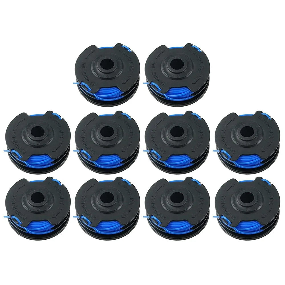 10PCS For Homelite Replacement Spools Lawn Trimmer Wire Reels AC41RL3 - 1