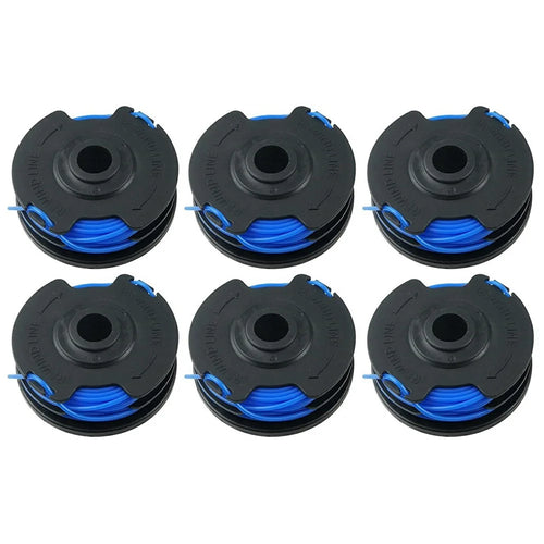 6PCS For Homelite Replacement Spools Lawn Trimmer Wire Reels AC41RL3 - 1