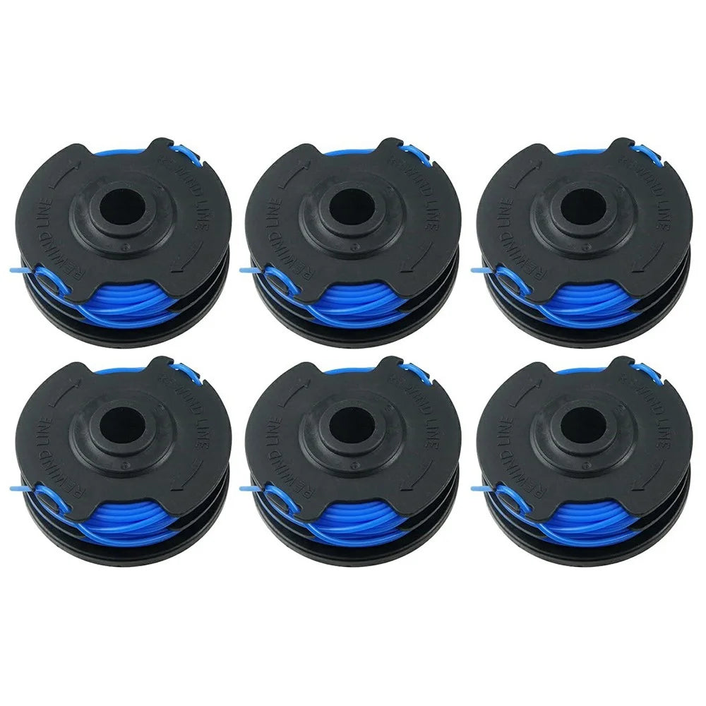 6PCS For Homelite Replacement Spools Lawn Trimmer Wire Reels AC41RL3 - 1