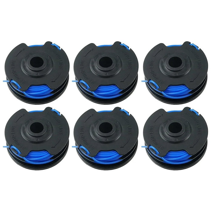 6PCS For Homelite Replacement Spools Lawn Trimmer Wire Reels AC41RL3 - 1