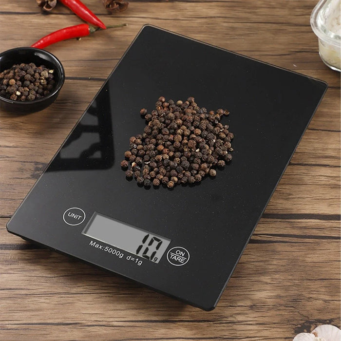 5KG Loading Capacity Food Kitchen Scale Digital Weighing Platform (No FDA Certified, BPA Free) (Without Battery) - 4