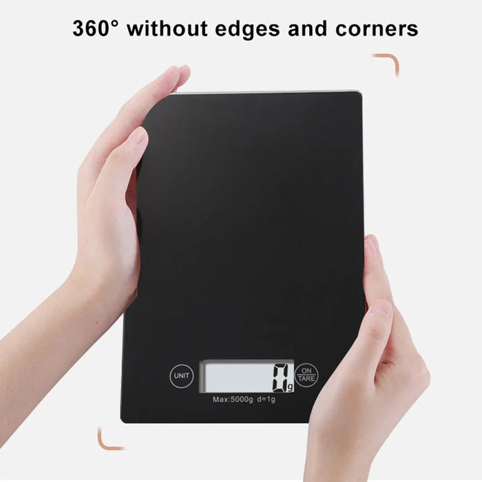 5KG Loading Capacity Food Kitchen Scale Digital Weighing Platform (No FDA Certified, BPA Free) (Without Battery) - 7