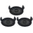 3Pcs Spool Cap for Homelite UT41112 / UT41121 / UT41120 Lawn Mower Replacement Part, AC41HCA - 1