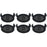 6Pcs Spool Cap for Homelite UT41112 / UT41121 / UT41120 Lawn Mower Replacement Part, AC41HCA - 1