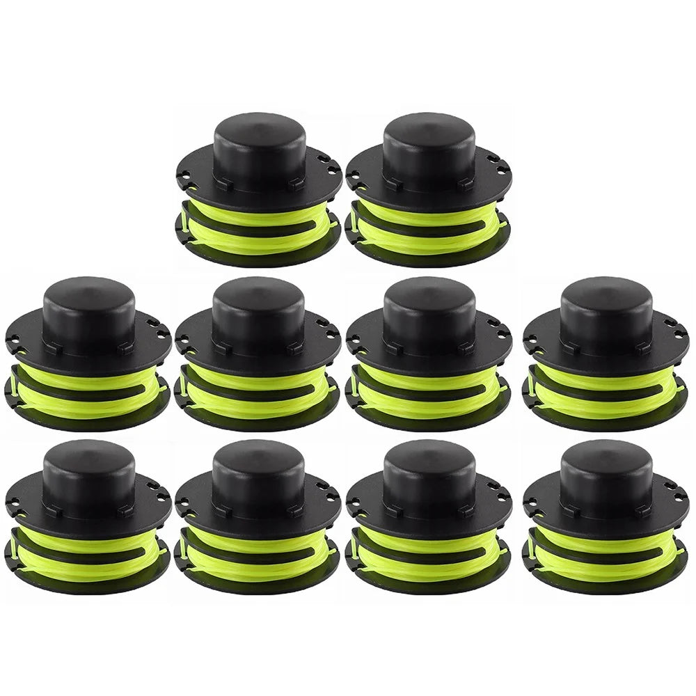 10Pcs for Ryobi RLT3025F / RLT3025S / RLT3525S Line Spools Lawn Mower Nylon Rope Spool, RAC119 - 1