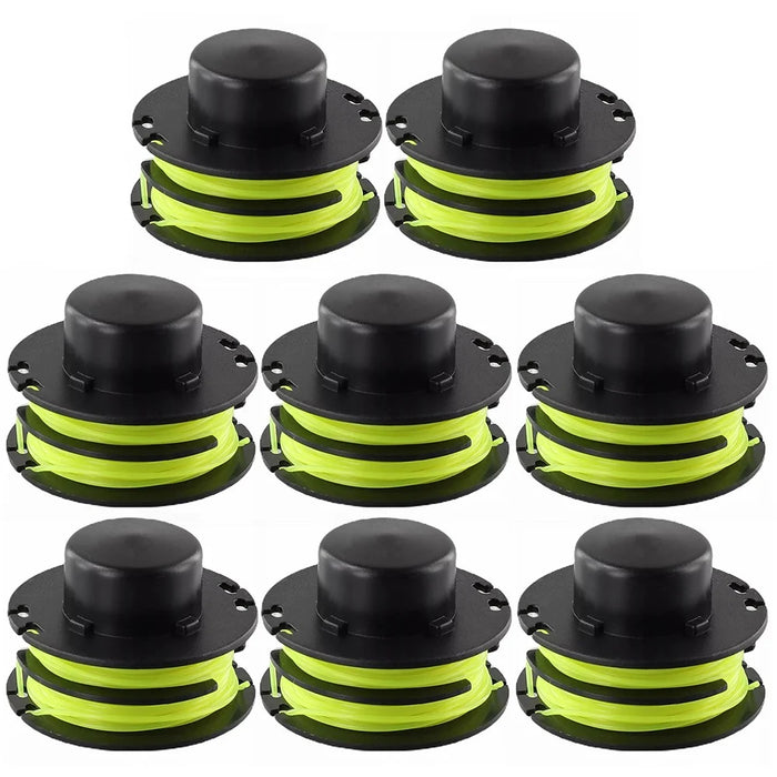 8PCS Replacement Spools for Ryobi Lawn Trimmer Wire Reels RAC119 - 1