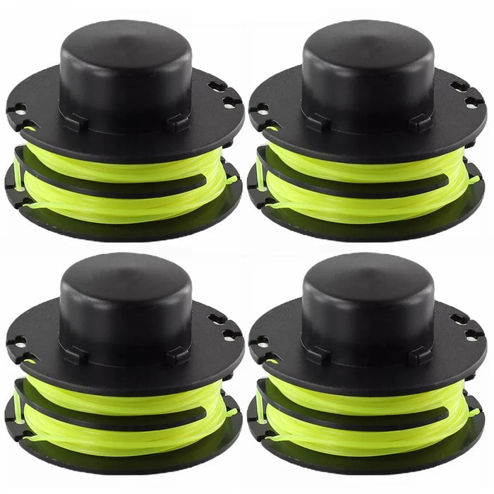 4PCS Replacement Spools for Ryobi Lawn Trimmer Nylon Wire Reels RAC119 - 1