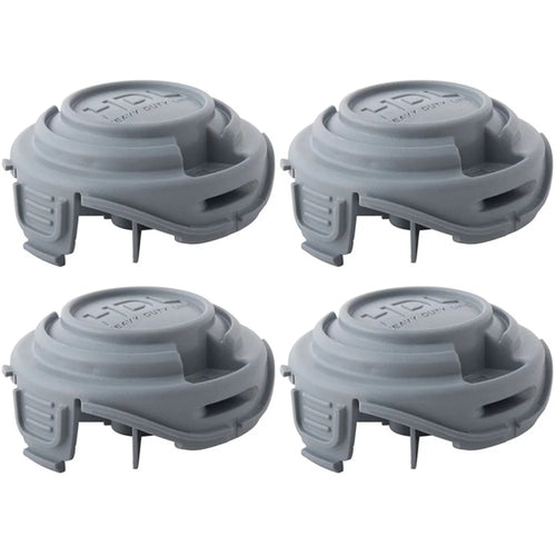 4Pcs For Black & Decker STC5433 Type 1 / STC5433PC Type 1 HDL Heavy Duty Line Spool Cap, 90588530 - 1