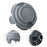 3Pcs For Black & Decker STC5433 Type 1 / STC5433PC Type 1 HDL ABS Line Spool Caps, 90588530 - 5