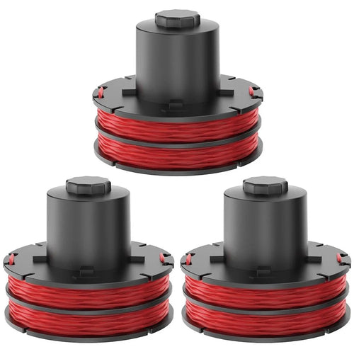 3Pcs Line Spool for AL-KO GTE 350 / GTE 450 / GTE 550 Lawn Trimmer Wire Reel, 112966 - 1
