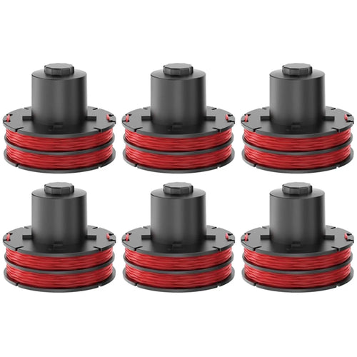 6PCS Replacement Spools for AL-KO Lawn Trimmer Wire Reels 112966 - 1