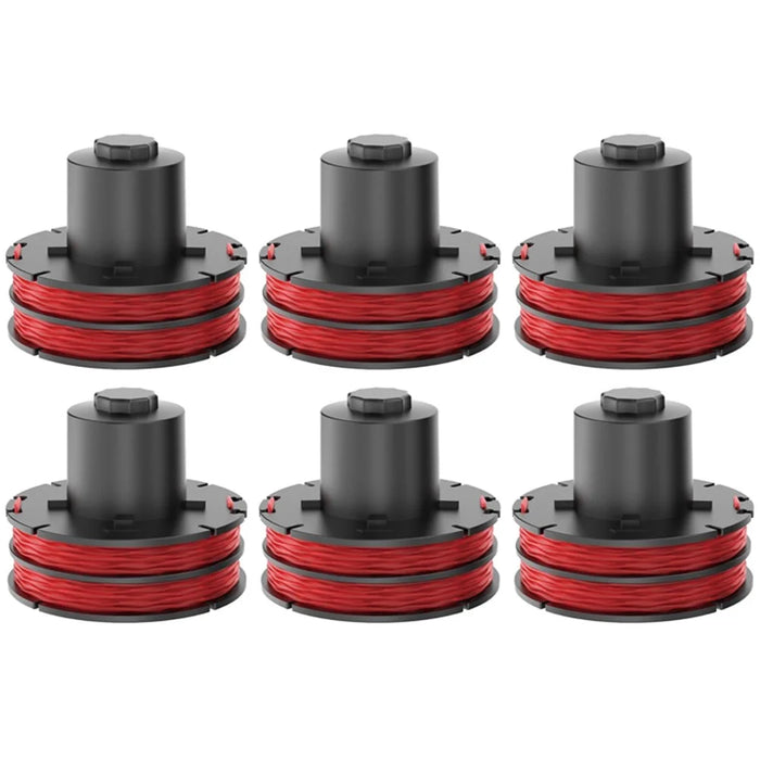6PCS Replacement Spools for AL-KO Lawn Trimmer Wire Reels 112966 - 1