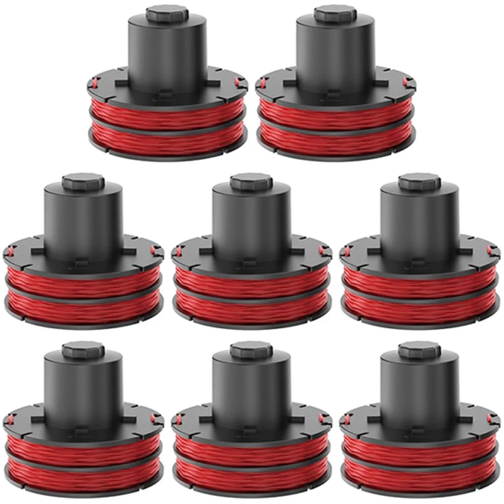 8PCS Replacement Spools for AL-KO Lawn Trimmer Wire Reels 112966 - 1