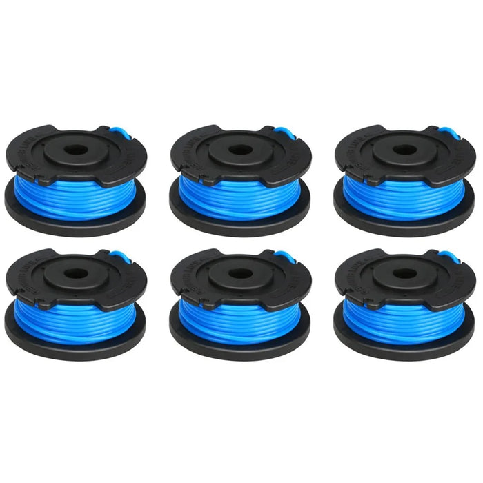 6Pcs Spools for Toro 51484 51486 51487 20V / 24V Grass Trimmer Nylon Rope Spools, 88524 - 1