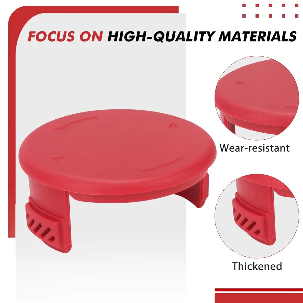 3Pcs Spool Cap for Toro Lawn Mower Replacement ABS Spool Cover, 125-8252 - 5