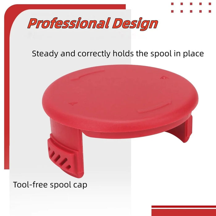 8Pcs Spool Cap for Toro Lawn Mower Replacement ABS Spool Cover, 125-8252 - 2
