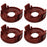 4Pcs Spool Cap for AL-KO GTE 350 / GTE 450 / GTE 550 Lawn Mower Spare Part, RS0010 - 1