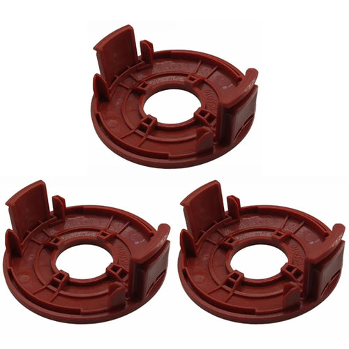 3Pcs for AL-KO GTE 350 / GTE 450 / GTE 550 Lawn Mower ABS Spool Cap Spare Parts, RS0010 - 1