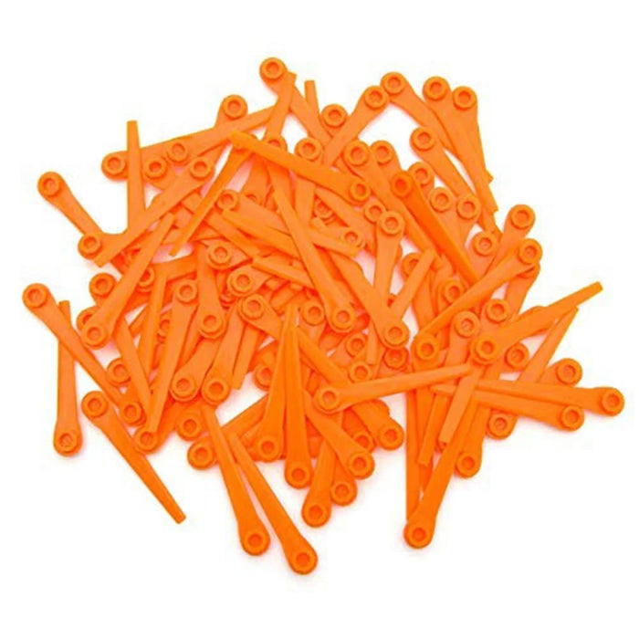 50Pcs for Gardena ABS Cutting Blades Lawn Mower Replacement Parts, 05368-20 - 5