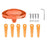 For Black & Decker Garden Lawn Mower Replacement Trimmer Head with 6 Blades - 1