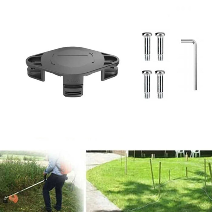 For Ryobi One+ Series Lawn Trimmer 6PCS Plastic Cutting Blades + 1PC Replacement Head (TLBR-01) - 2