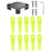 For Ryobi One+ Series Lawn Trimmer 10PCS Plastic Cutting Blades + 1PC Replacement Head (TLBR-01) - 1