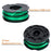 4Pcs Spool for Black & Decker GH1100 / GH1000 Type 4 / Type 3 / Type 2 / Type 1 Lawn Mower Part, DF-080-BKP - 2