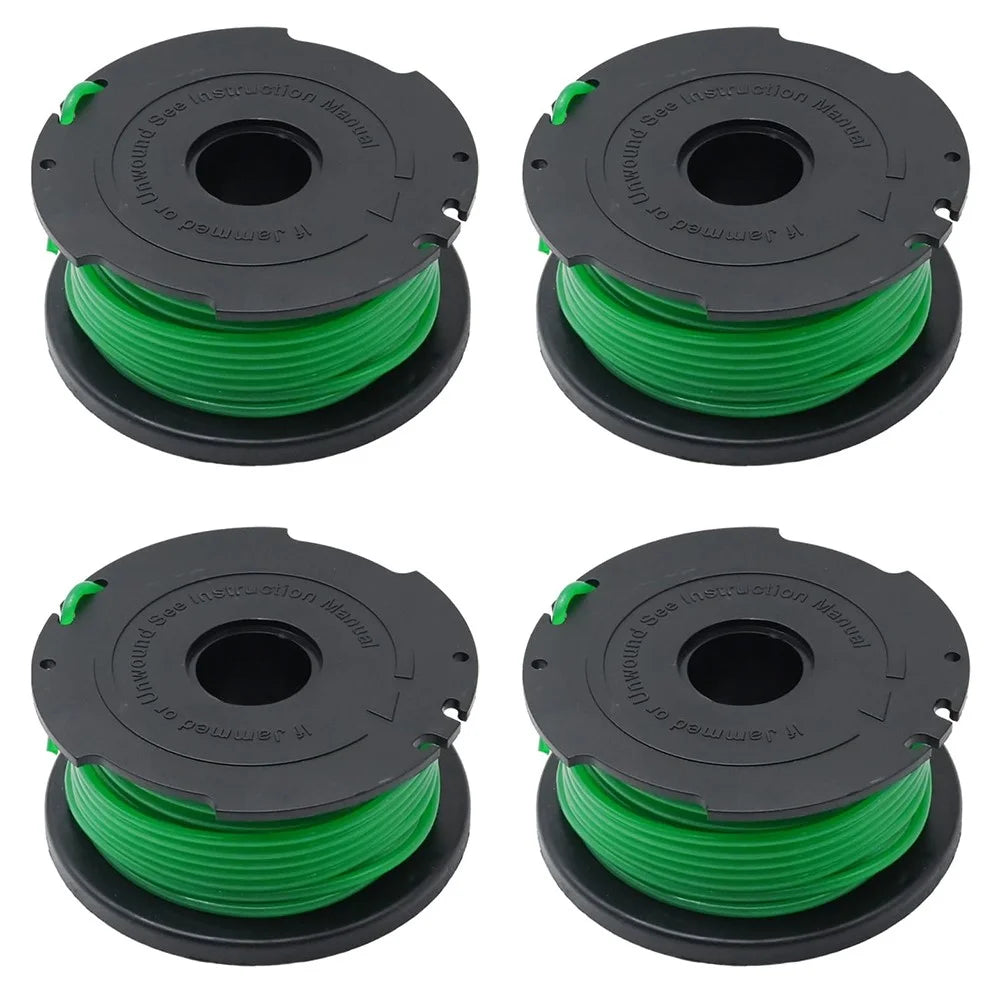 4Pcs Spool for Black & Decker GH3000 / GH3000R / LST540 / LST540B Lawn Mower Part, SF-080-BKP - 1