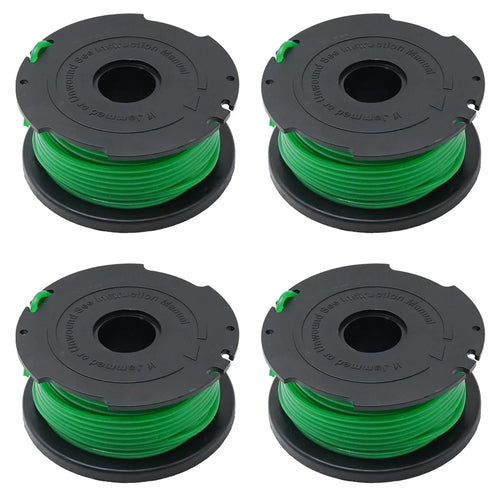 4Pcs Spool for Black & Decker GH3000 / GH3000R / LST540 / LST540B Lawn Mower Part, SF-080-BKP - 1