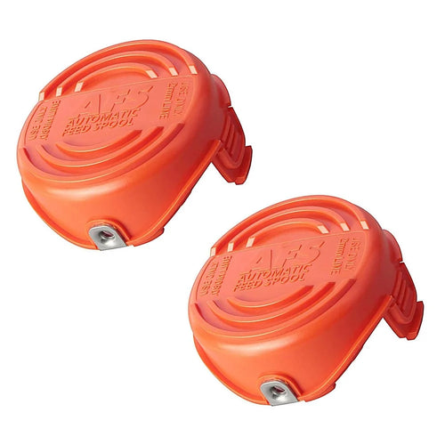 2Pcs Spool Cap for Black & Decker GH3000 / GH3000R / LST540 / LST540B Lawn Mower Spare Part, 90583594 - 1
