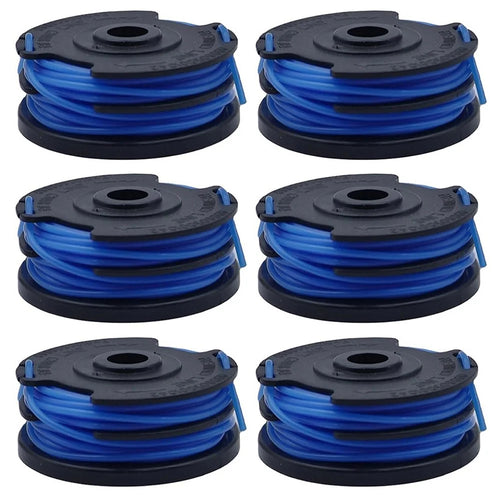 6Pcs TLG-03 Nylon Rope Line Spool for Kobalt KST 120X / 120X-06 Lawn Mower Replacement Part - 1