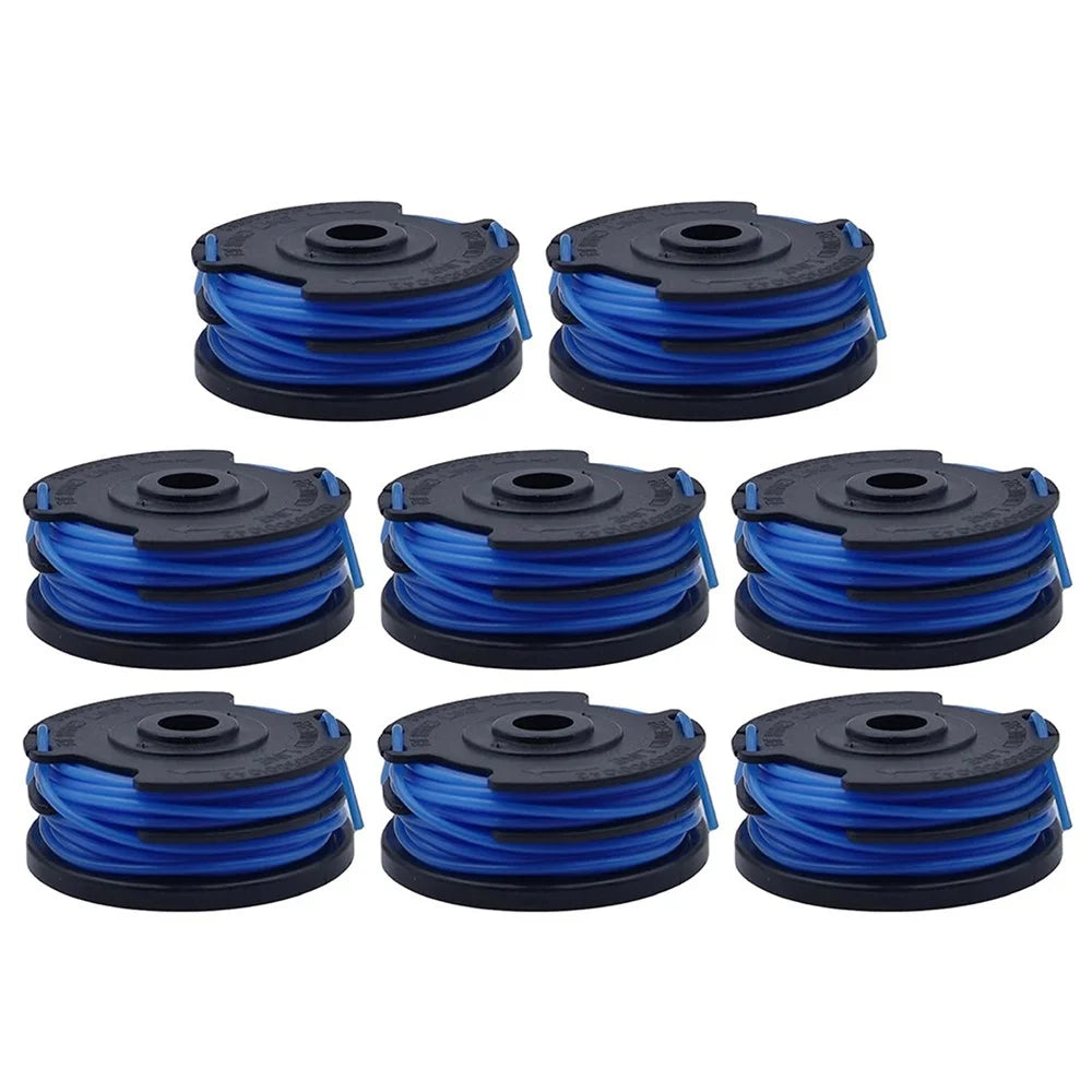 8Pcs TLG-03 Nylon Rope Line Spool for Kobalt KST 120X / 120X-06 Lawn Mower Replacement Part - 1