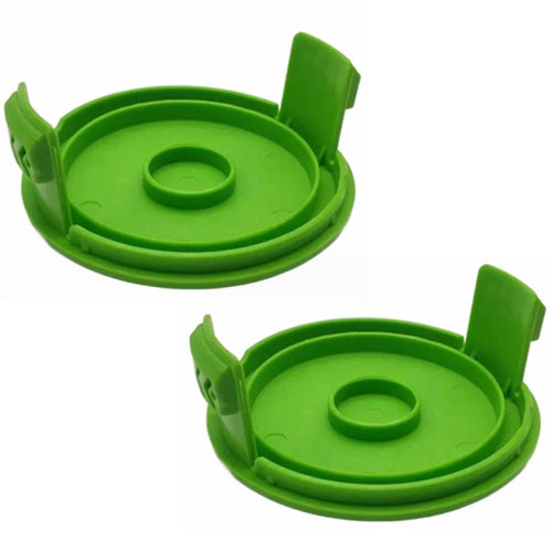 2Pcs Plastic Spool Cap for Greenworks 21272 / 21212 Lawn Mower Replacement Part, 3410468 - 1