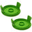 2Pcs Plastic Spool Cap for Greenworks 21272 / 21212 Lawn Mower Replacement Part, 3410468 - 1