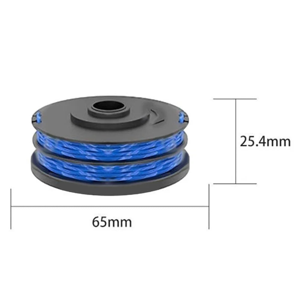 3Pcs RAC123 Lawn Mower Line Spool for Ryobi RLT6030 / RLT5127 / RLT5027 / RLT4125 / RLT4027 Grass Trimmer Replacement Part, 5132002671 - 5
