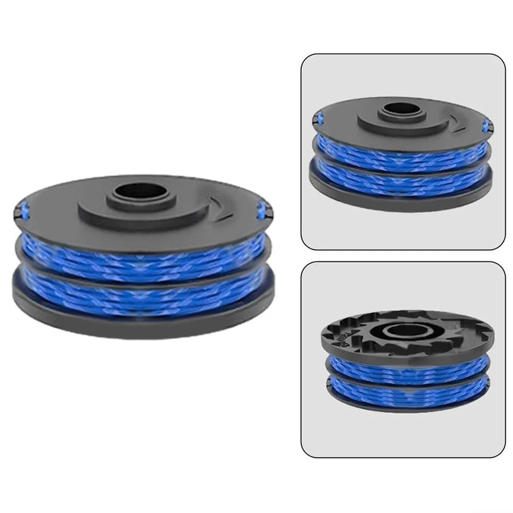 1Pc RAC123 Lawn Mower Line Spool for Ryobi RLT6030 / RLT5127 / RLT5027 / RLT4125 / RLT4027 Grass Trimmer Replacement Part, 5132002671 - 3