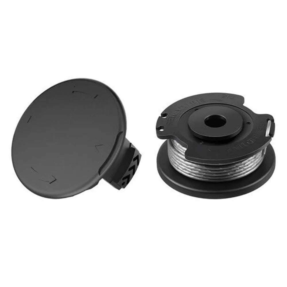 F016F04557 For BOSCH ART 23 SL Trimmer 4.9m Nylon Spool Line + Spool Cover Replacement - 1