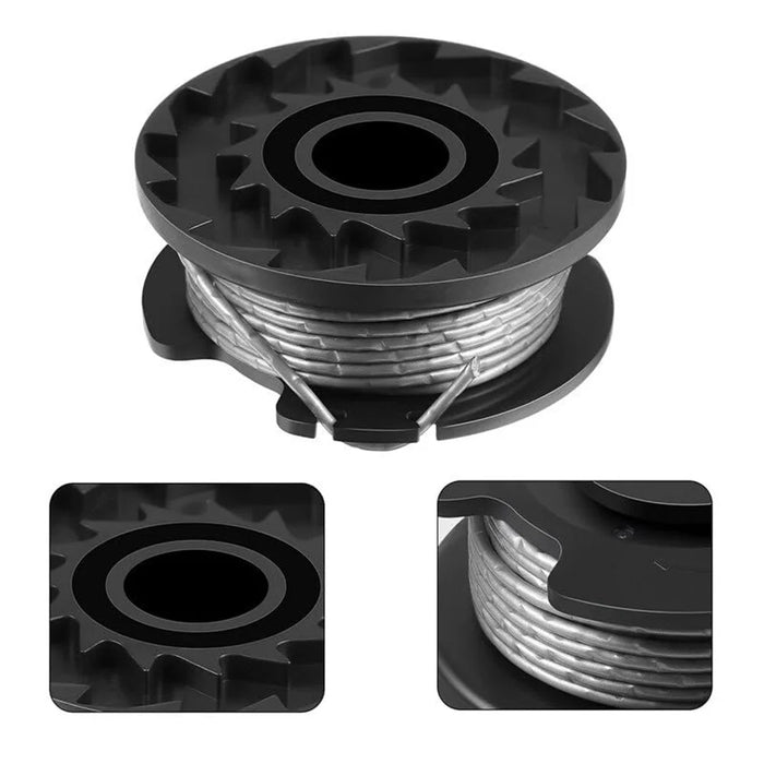 F016F04557 For BOSCH ART 23 SL Trimmer 4.9m Nylon Spool Line + Spool Cover Replacement - 3
