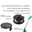 F016F04557 For BOSCH ART 23 SL Trimmer 4.9m Nylon Spool Line + Spool Cover Replacement - 4