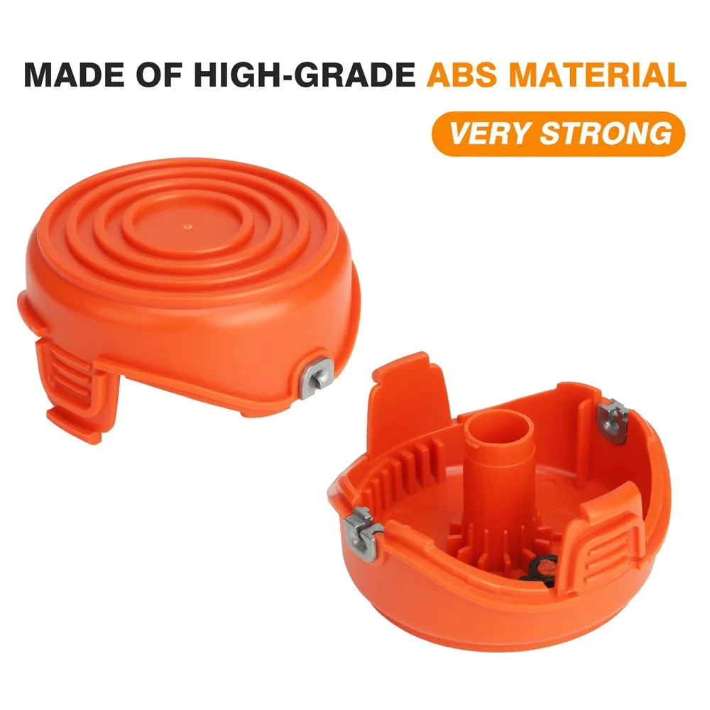 1Pc Spool Cap for Black & Decker GH750  /  GH710  /  GH700 Lawn Mower, DF-065-BKP / RC-065-P&90517175 - 2