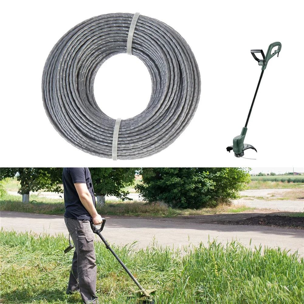 F016800462 1 Roll 1.6mmx24m Nylon Line for BOSCH Grass Strimmer String Line Replacement - 4